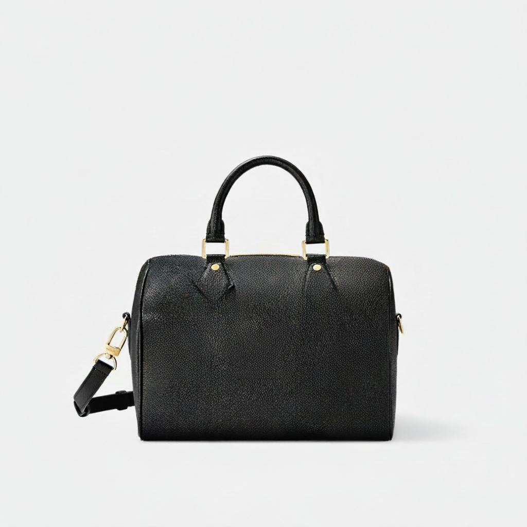 SPEEDY BANDOLIÈRE 25 EMPREINTE BAG BLACK