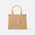 ONTHEGO MM HAND BAG MADE OF RAFFIA BY THE POOL