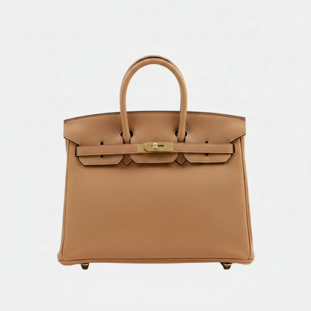 BIRKIN 25 HSS TASCHE IN CRAIE / GRIS TOURTERELLE AUS TOGO LEDER