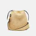 SMALL RAFFIA HANDBAG