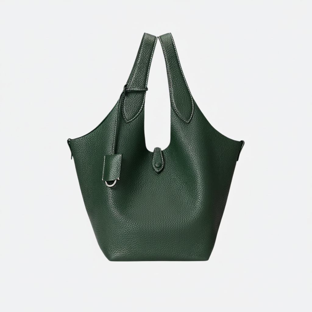 SMALL LEATHER TOTE & CROSSBODY BAG